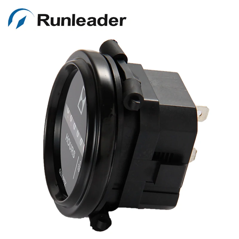 Runleader HM009 DC 6-80 V круглый часомер, счетчик для промышленности- генератор грязи велосипед снегоход грузовик трактор