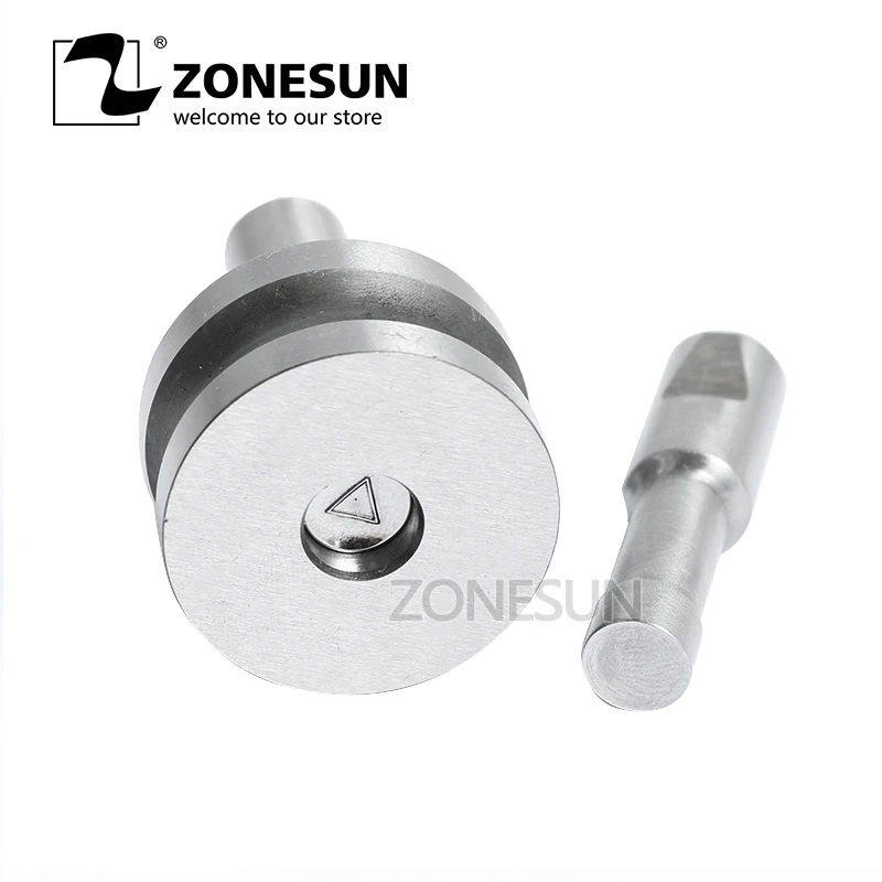 

ZONESUN cnc Tablet Press Steel Custom Hole Punch Die Set Milk Tablet Die Custom Logo For punch die TDP0/1.5/3 Machine