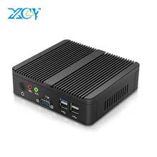 Fanless Mini PC Celeron N2810 Dual Gigabit LAN Windows 10 Computer Desktop PC Celeron J1900 HDMI VGA WIFI USB Mirco PC