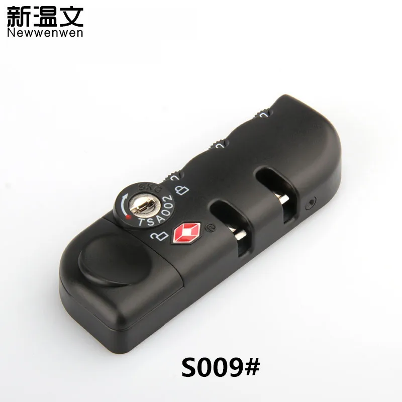 Candados de equipaje de TSA002, candado de seguridad combinación 3 contraseña, Maleta S009 # - AliExpress Maletas y bolsas