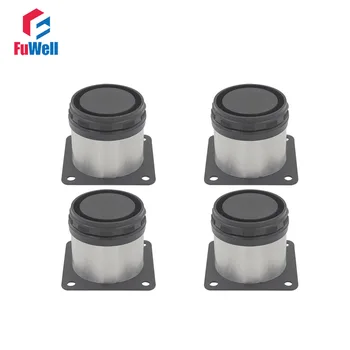 

4pcs 50mm Height Adjustable Furniture Legs Cabinet Feet Silver Tone Stainless Steel Table Bed Sofa Leveling Foot Furniture Foot