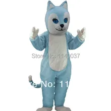 Талисман синий кошка костюм талисмана обычай Необычные тему костюм косплей комплекты персонажа из мультфильма аниме карнавальный костюм нарядное платье