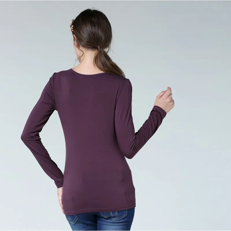Materno para Mulheres Alto de Maternidade Emoção Mães Gravidez Maternidade Roupas Outono Manga Longa Tops Aleitamento Grávidas Enfermagem T-shirt 18 China for pregnant Suppliers