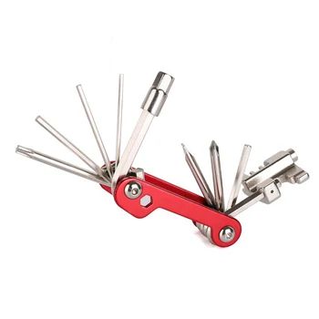 

Multifunctional Bicycle Repair Tools Maintenance Kit Folding Wrench Bike Chain Tools ALI88