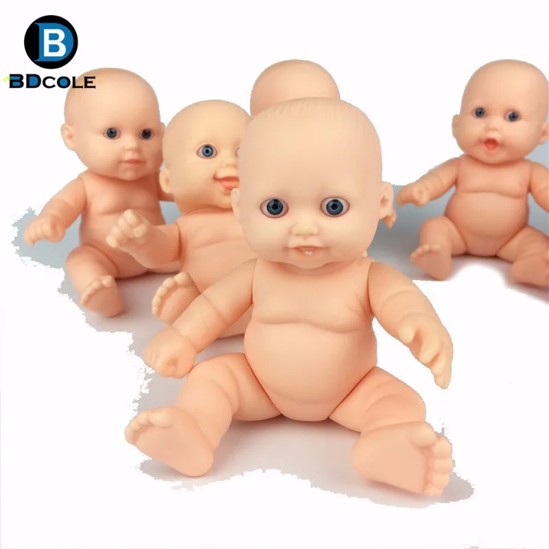 1 шт. случайным образом выбрать 13 см мини силиконовые 3D глаза Reborn Baby Doll реалистичные различные экспрессии ладони куклы, сделанные Jimusuhutu