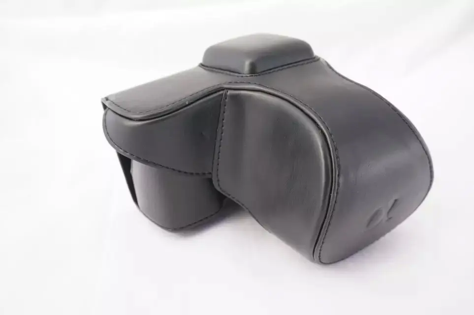 Новая Ретро винтажная сумка для камеры из искусственной кожи для sony NEX 5N Nex 5T Nex 5R чехол для камеры с ремешком черный кофе коричневый красный