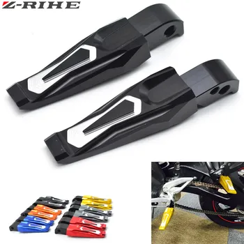 

2016 New Motorcycle Accessories CNC Aluminum Motorcycle Rear Passenger Foot Pegs Pedals Footrests For Yamaha MT-09 MT 09 MT09