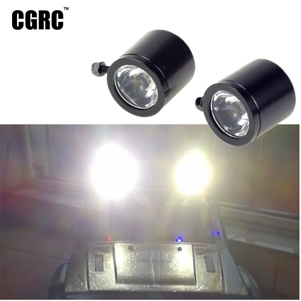 3W Car Headlight Front Light Spotlights Searchlights Spare Part Replacement Accessory for RC Car Model Black RC Spotlights 3W Car Headlight Front Light Spotlights Searchlights Spare Part Replacement Accessory for RC Car Model Black RC Spotlights