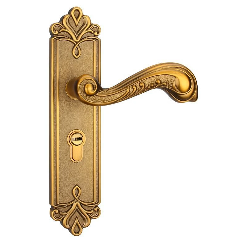  Zinc Alloy Personal Protection Home Lock Silent Solid Security Lock Door Latch Living Room Bedroom  - 33031680897