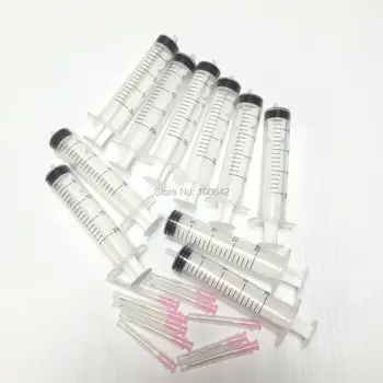 

YOTAT 10 x 20ml syringes with needle for CISS or refillable cartridge suitable ink oil grease glue