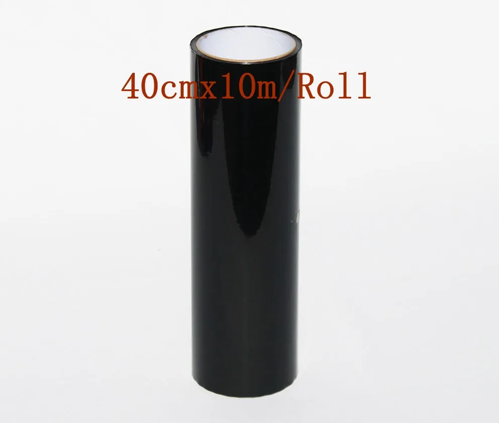 2 roll 40cmx10m Dark Black Headlight Film Tint Taillight / Motorbike