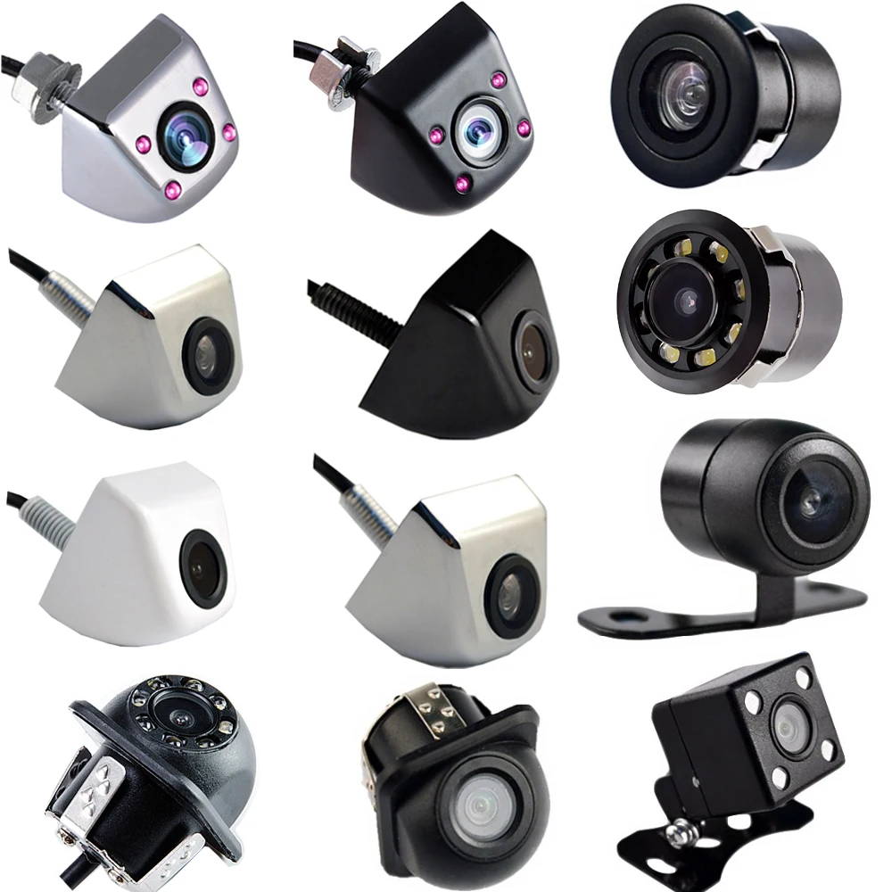 

SINOVCLE Car Camera with Rear View Function both Mini Waterproof for Parking Black / White / Chrome / Silver Color HD CCD Wire