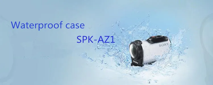 Водонепроницаемый чехол SPK-AZ1 корпус для экшн-камеры sony HDR-AZ1 sport cam