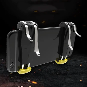 

L1R1 Pubg Fire Buttons Pubg Mobile Gamepad Pubg Controller Phone L1R1 Grip with Joystick Trigger for iPhone X Samsung Game