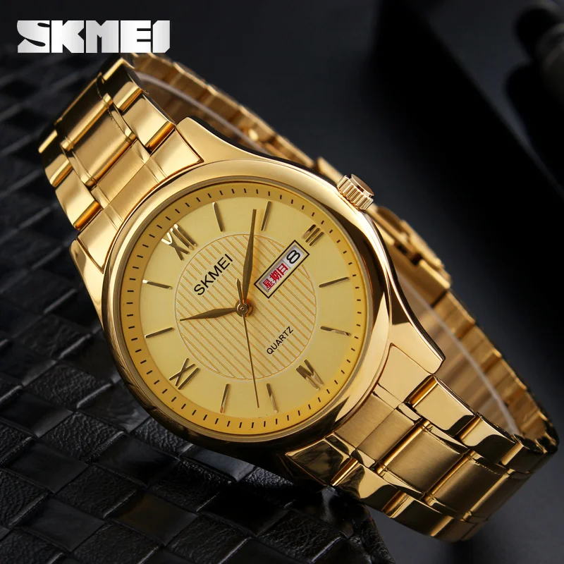 Fashion Business Casual Men's Watches SKMEI Luxury Brand Quartz Watch Men Display Date Week Men Wristwatches relogio masculino Fashion Business Casual Men's Watches SKMEI Luxury Brand Quartz Watch Men Display Date Week Men Wristwatches relogio masculino