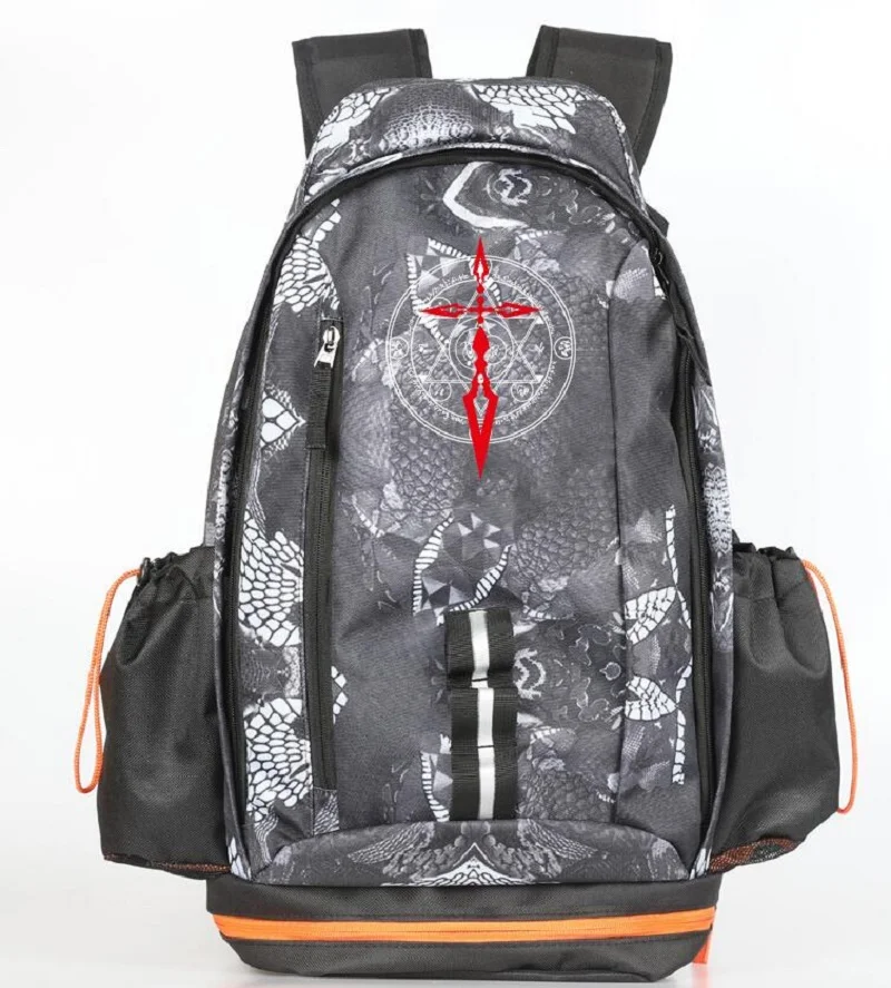

New arrival Fate grand order backpack USB charge large capacity casual luminous backpack