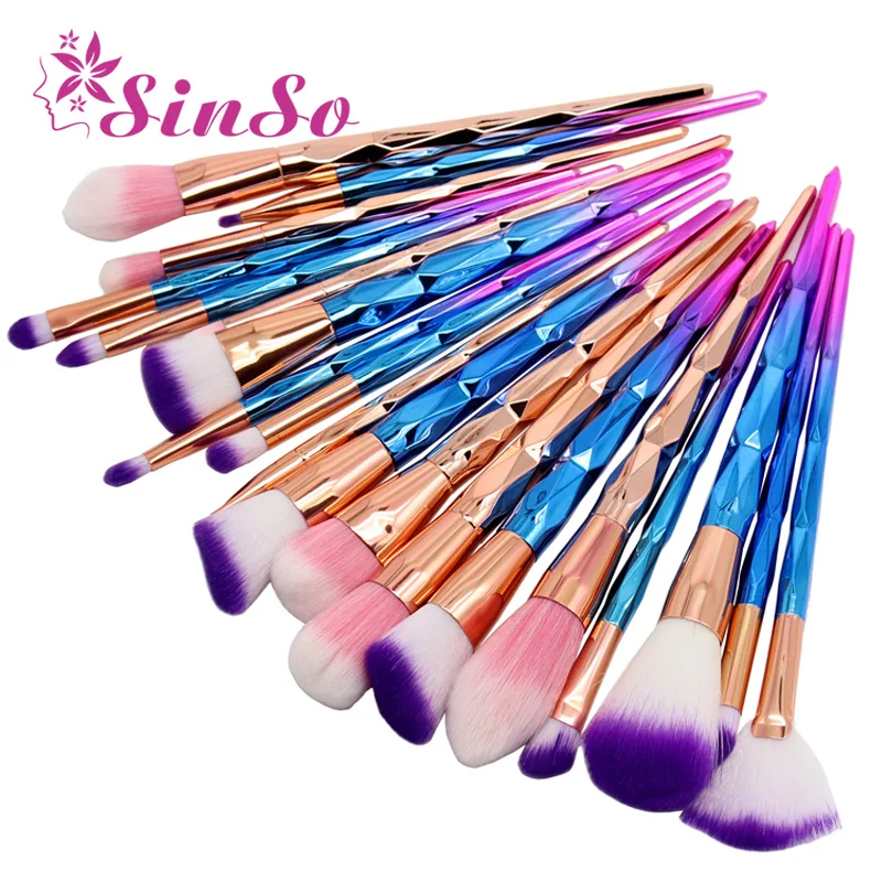 

SinSo 12/20 PCS Unicorn Makeup Brushes Set Professional Make Up Brushes For Makeup Foundation Eye Shadow Cosmetics Brush Tools