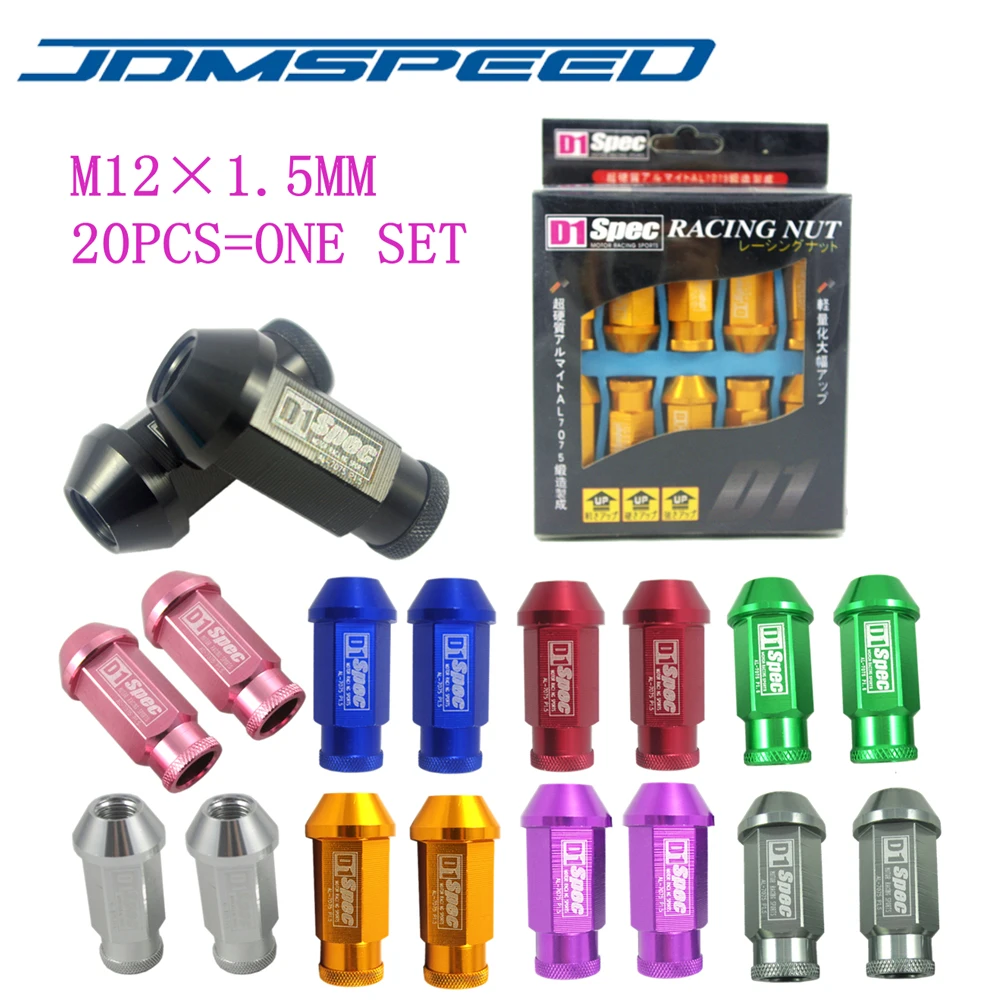 1xpower ピース セットユニバーサル D1 仕様 Jdm レーシングホイールラグナット M12x1 5mm ホンダトヨタ Ford Racing Wheel Lug Nuts Lug Nutswheel Lug Nuts Aliexpress