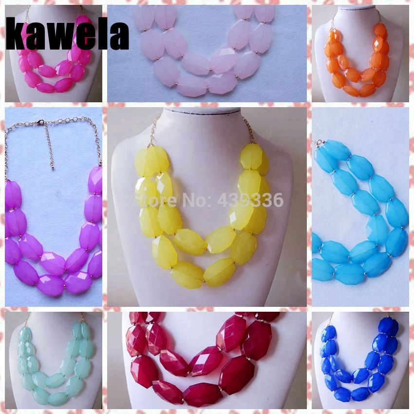 Ожерелье 10 цветов Двухслойное ожерелье|layered necklace|necklace free shippingnecklace colors |