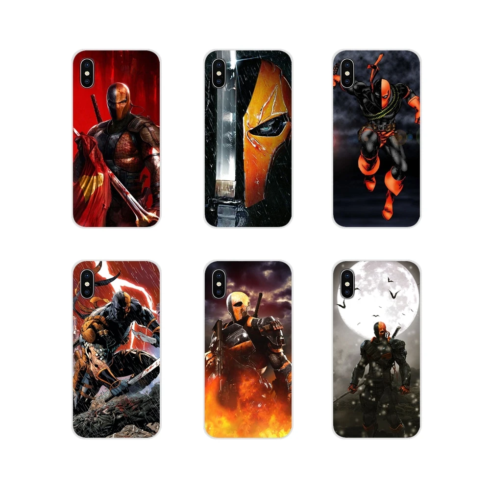 

For Samsung Galaxy S4 S5 MINI S6 S7 edge S8 S9 S10 Plus Note 3 4 5 8 9 Deathstroke Accessories Phone Shell Covers