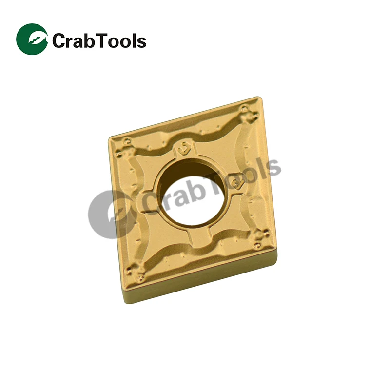 

Crab Tools Teagutec 10PC CNMG 120408 PC TT8125 Metal Turning Lathe Tools Turning Cutter Carbide Insert CNC Tool Tip Machine