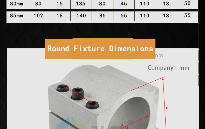 Шпиндель для гравировочной машинки держатель для мотора 65/80/85/100/125 шпинделя неподвижная основа шпиндель для гравировочной машинки