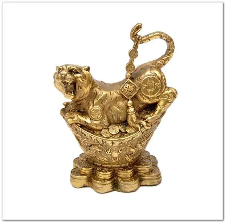 Tiger Statue Figurine Chinese Zodiac Home Decor Giftin Figurines