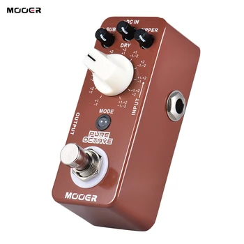 

MOOER PURE OCTAVE Mini Octave Guitar Effect Pedal 11 Octave Modes True Bypass Full Metal Shell