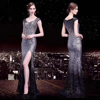 

Hot Sales Nigerian Wedding lace high Quality African Tulle Lace Sequins fabric for Party Evening Dresses Winn996