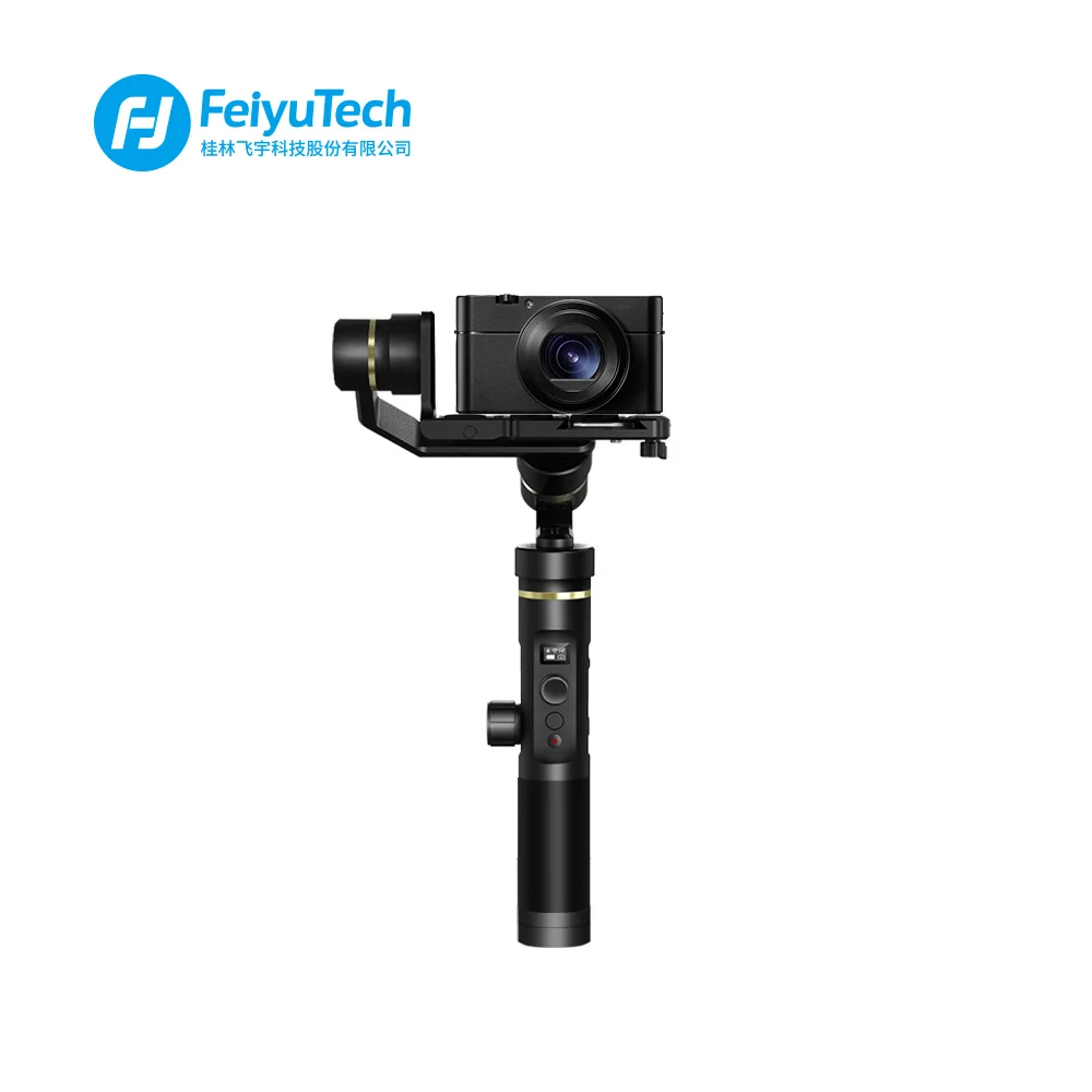 FeiyuTech G6 плюс брызг ручной карданный Feiyu действие Камера Wifi+ Bluetooth OLED Экран угол возвышения для Gopro