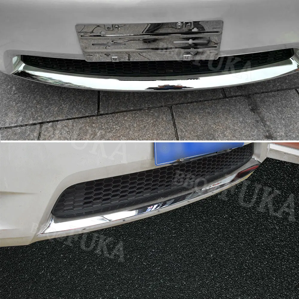 Для Toyota Sienna XLE LE L CE 2011 2017 ABS автомобильная Нижняя хромированная Накладка для гриля