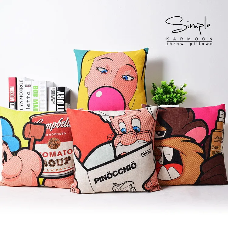 هدايا الأطفال بوب وسادة بينوكيو الكرتون وسادة خرافة مكتب تزيين المنزل سائد أريكة هدايا الأطفال بوب وسادة بينوكيو الكرتون وسادة خرافة مكتب تزيين المنزل سائد أريكة