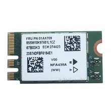 wifi+ Bluetooth 4,1 Atheros QCNFA435 AC NGFF 802.11ac FRU 01AX718/01AX709/00JT477 WLAN карта для lenovo