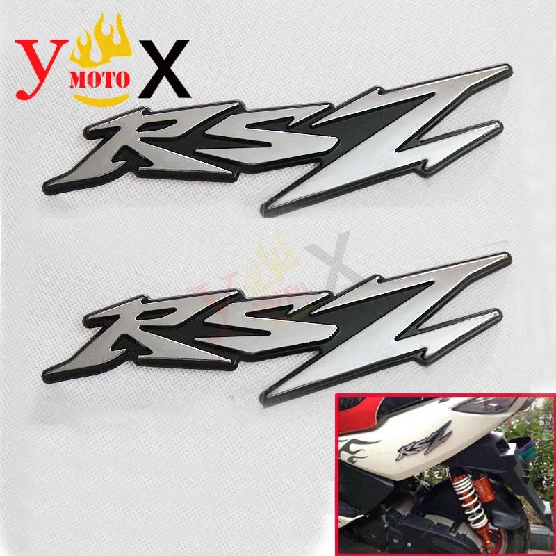 FUEL GAS TANK FAIRING FENDER CHROME GOLD EMBLEM BADGE STICKER OEM NEW FOR YAMAHA