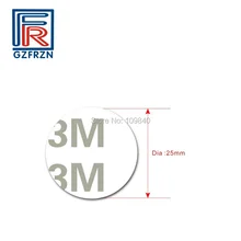 10 шт. 125 кГц жетон ПВХ с наклейками 3M TK4100(EM4100) чип RFID бирка для системы контроля доступа