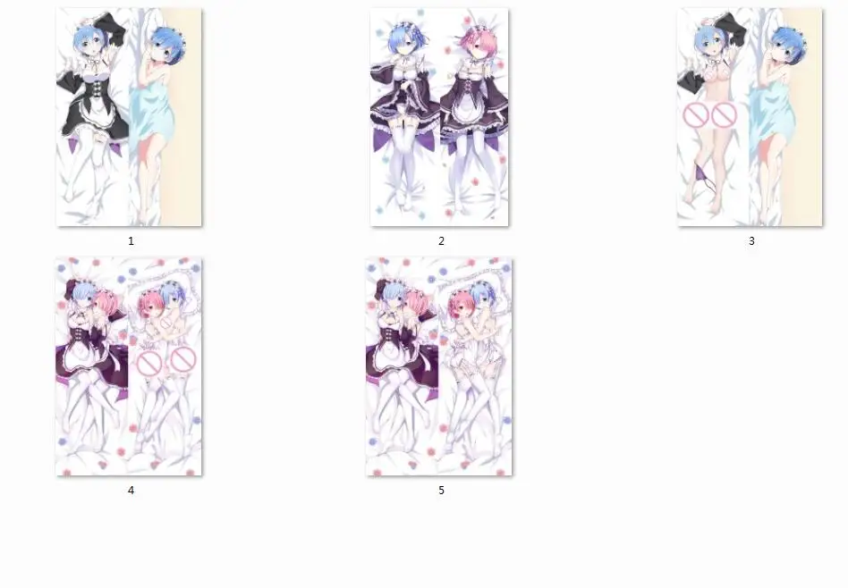 July 2016 update ReZero Starting Life in Another World charactors Rem