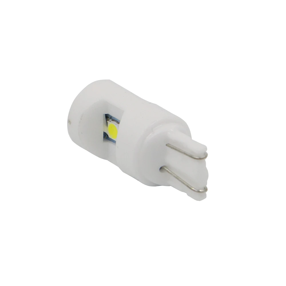 Керамическая Светодиодная лампа для салона автомобиля YSY 30X T10 3030 6SMD W5W 168 боковой