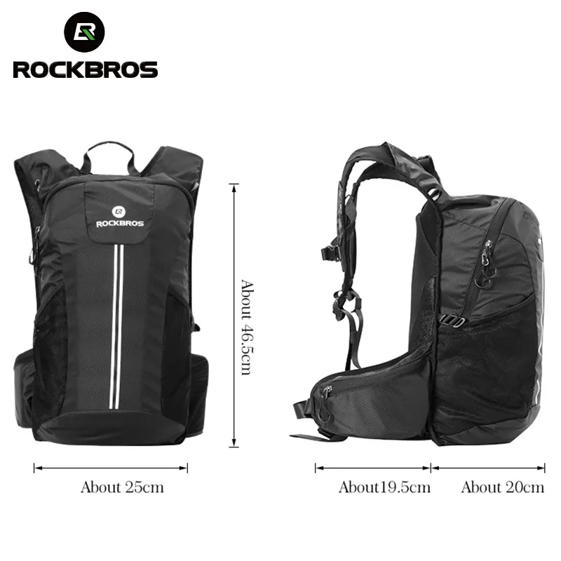 ROCKBROS التخييم في الهواء الطلق السفر المشي لمسافات طويلة تسلق أكياس تنفس عالية قدرة التكتيكية على ظهره دراجة المعطف الرياضة أكياس ROCKBROS التخييم في الهواء الطلق السفر المشي لمسافات طويلة تسلق أكياس تنفس عالية قدرة التكتيكية على ظهره دراجة المعطف الرياضة أكياس