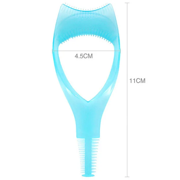 new eyelash aids to draw eyelashes curling mascara baffle tools Practical card Lashes Guide Card Comb Makeup Tools | Красота и