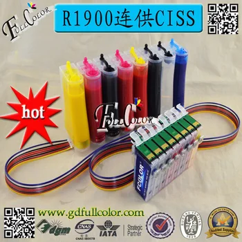 

T0870 Bulk Ink System for Epson R1900 CISS with Reset Chip + 500ML Pigment Ink / Color
