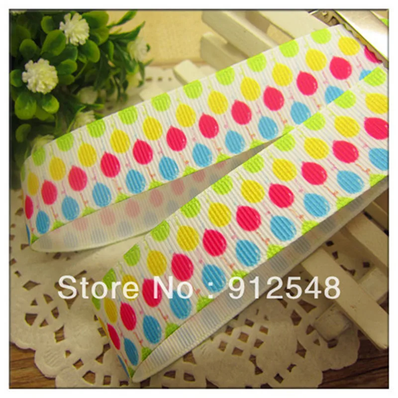 YJHSMY 9 видов стилей 7/8 &quot(22 мм) 5 ярдов/лот напечатан grosgrain ленты в цветной горошек DIY