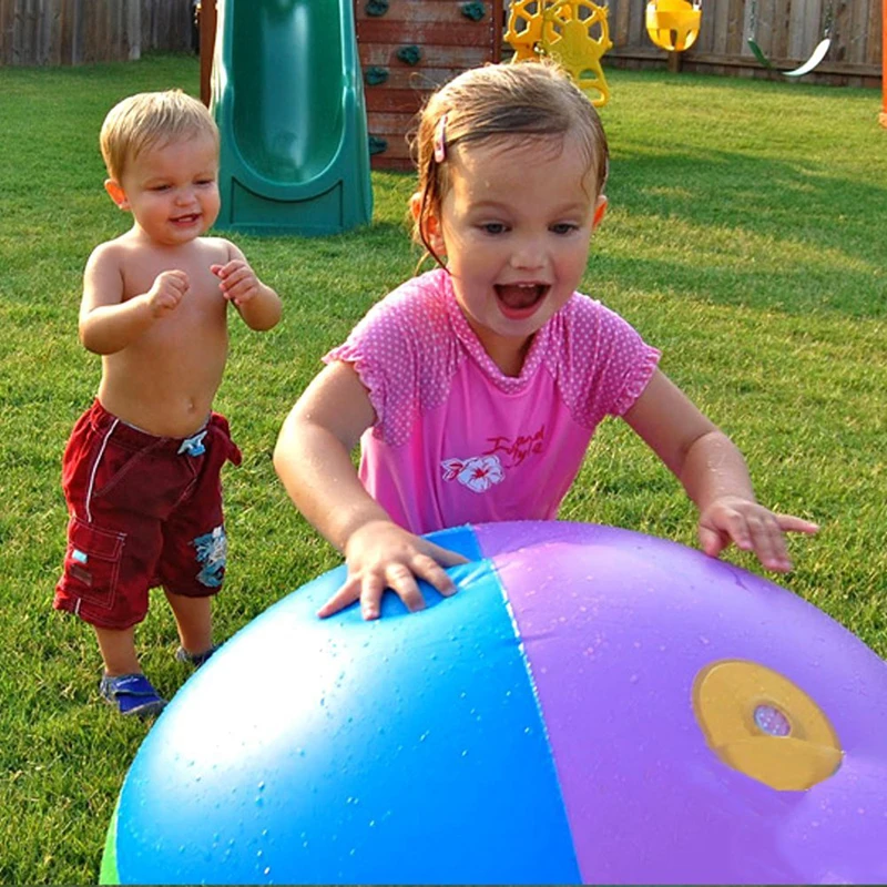 75 سنتيمتر نفخ في الهواء الطلق حديقة مجموعة الشاطئ كرة ماء الحديقة لعب الكرة حمام السباحة لعبة الصيف حزب حمام لعب لعبة طفل للأطفال