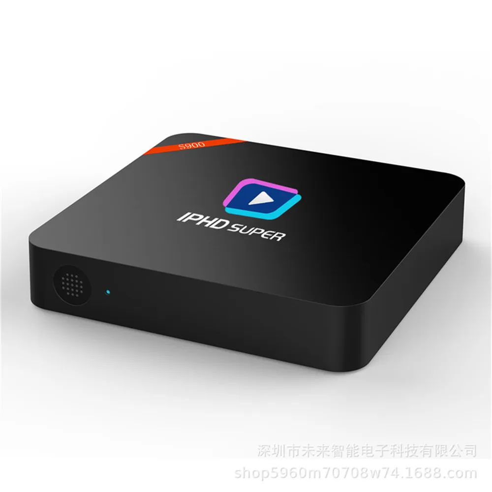 

S900 HD set-top box Linux system supports H2.65 built-in WiFi network player high quality hot sale smart TV
