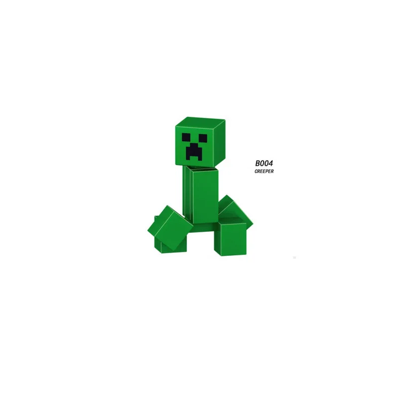 Single Minecrafted Building Blocks Zombie Baby Bat Chicken Rabbit Pig Wolf Farm Animal Figure Bricks Toys gift Compatible Legoed Single Minecrafted Building Blocks Zombie Baby Bat Chicken Rabbit Pig Wolf Farm Animal Figure Bricks Toys gift Compatible Legoed