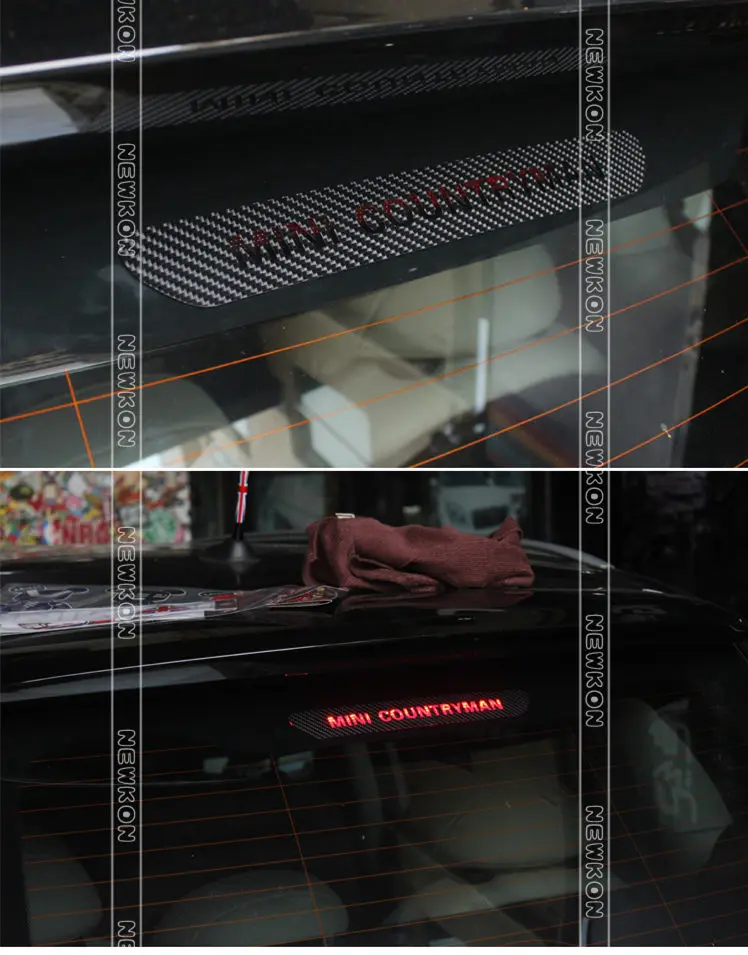 High Mount Stop Lamp Stickers for BMW Group MINI 52