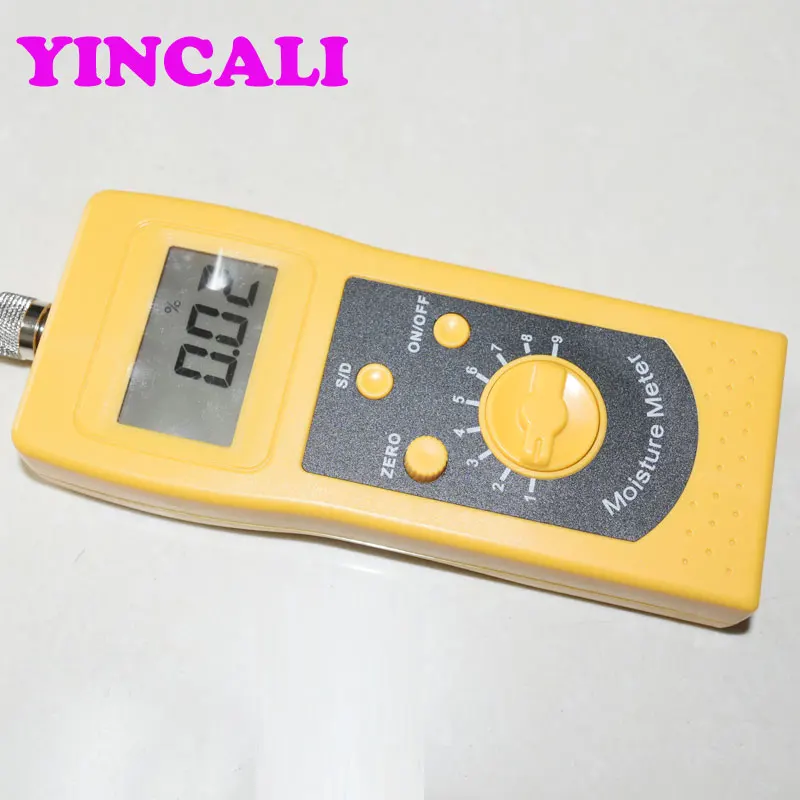 High Precision Coal Moisture Meter DM300S Slag Coal Powder soil silver