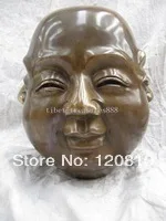 

classical pure copper carvings happy or angry, sad or joyous buddha statue