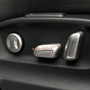 

For Skoda Kodiaq 2017-2018 ABS Matt/Black Inner Seat Adjustment Control Cover Trim 6PCS