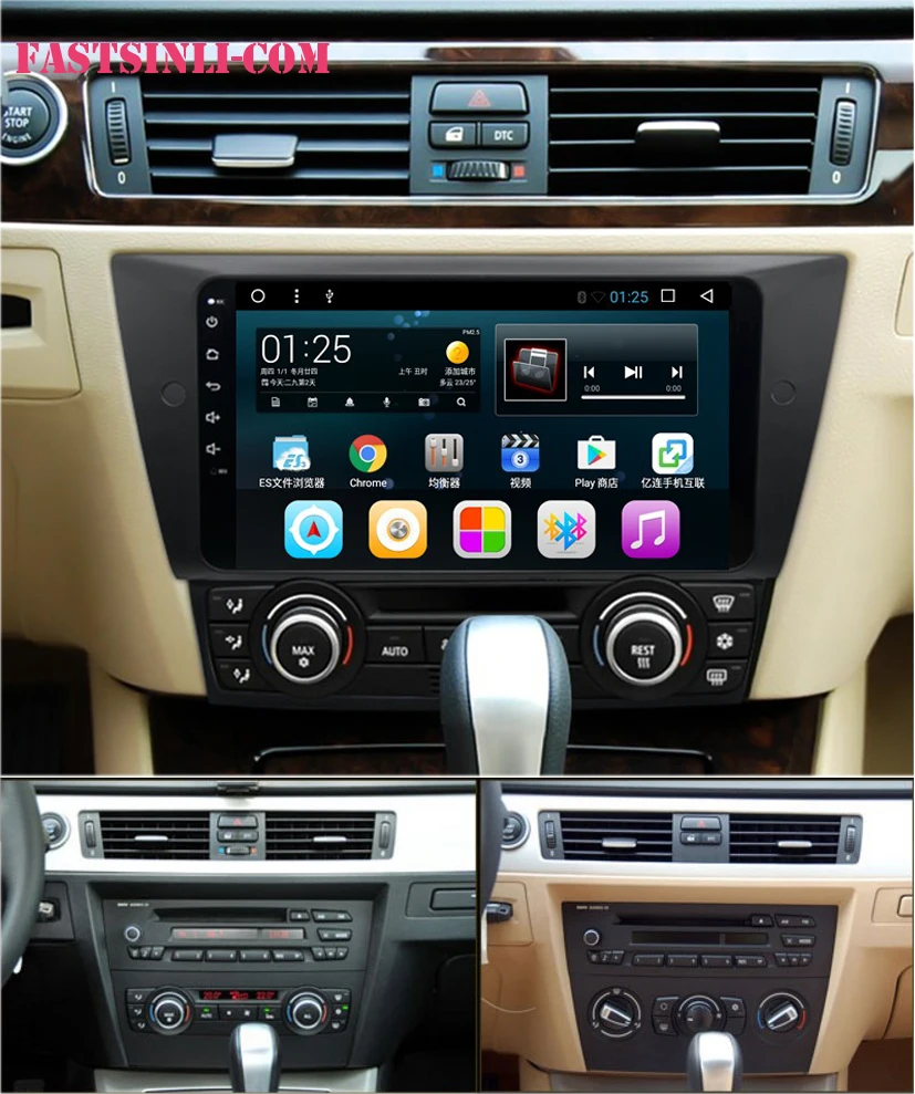 9 дюймов Android для BMW E90 E91 E92 E93 330i 318i 320i 325i, автомобильный dvd, gps-навигация, wifi, радио, bluetooth, рулевая карта