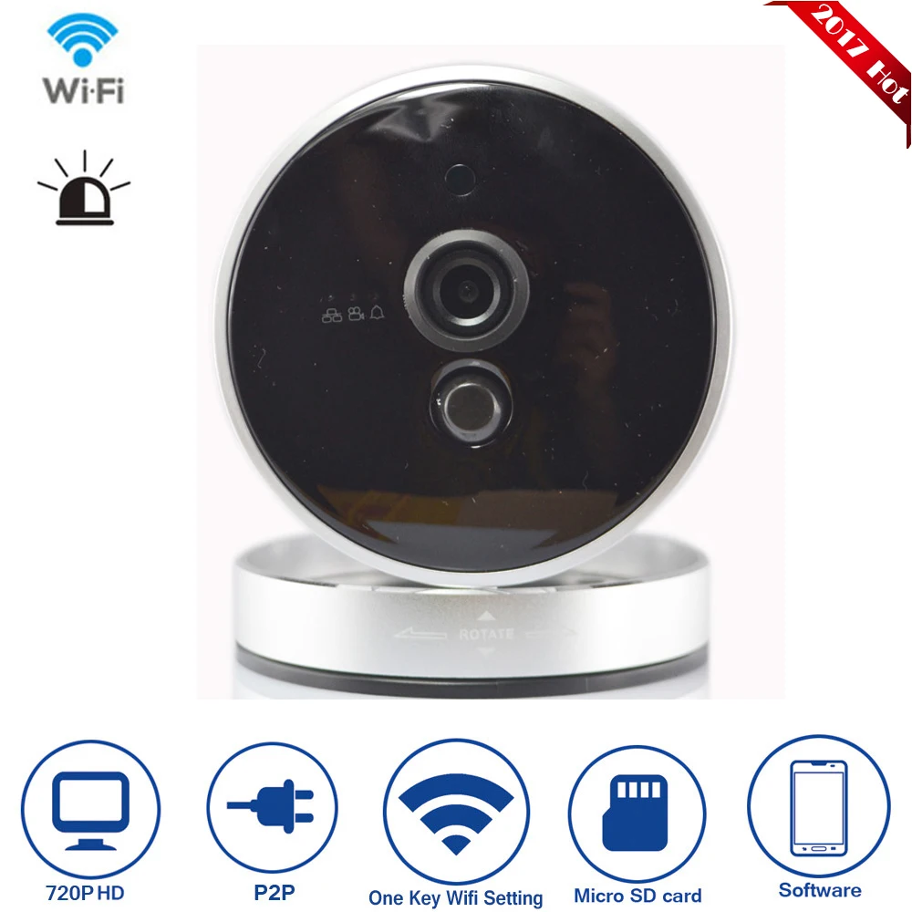 ФОТО  New Arrival 720P HD 1.0MP IP Camera Wifi Cam IR Night Vision 2 Way Audio Motion Detection Security Cameras Baby Monitors